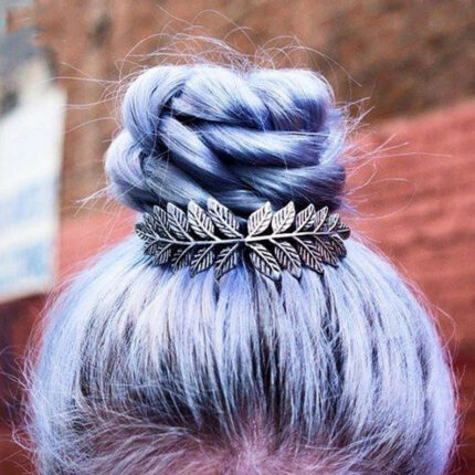 Chignon pour la beauté des cheveux à la mode pour femmes