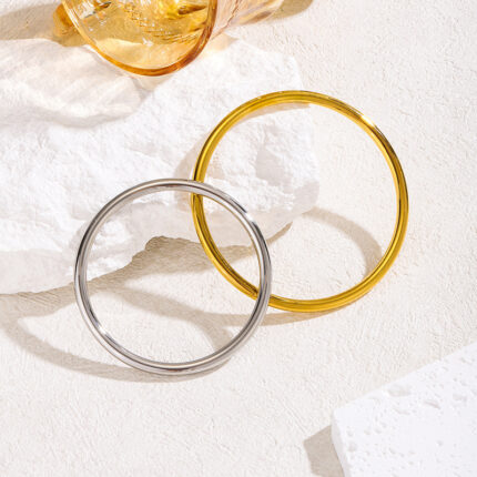 Bracelet de couleur or et de style ethnique à la mode pour femmes