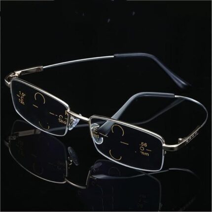Lunettes de lecture anti-lumière bleue à double usages à la mode pour hommes