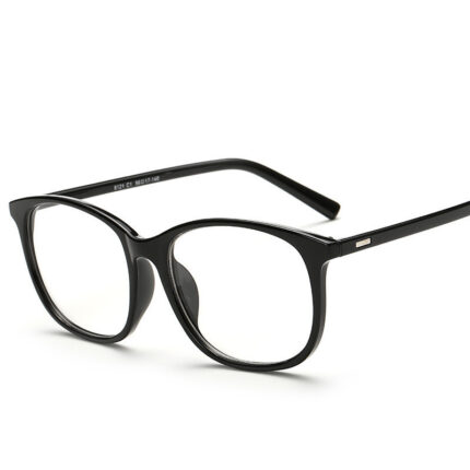 Lunettes plates de style rétro à la mode pour hommes et femmes