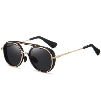 Lunettes de soleil bicolores colorées