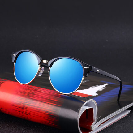 Lunettes en métal rétro tendance polarisées à la mode