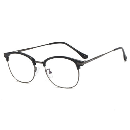 Lunettes en métal de style vintage à la mode