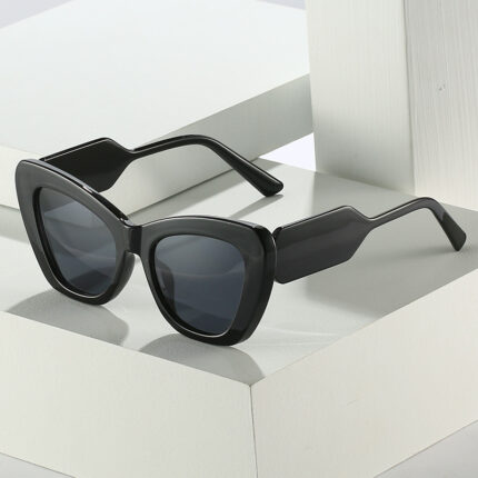 Lunettes de soleil aux couleurs contrastées à la mode pour hommes et femmes