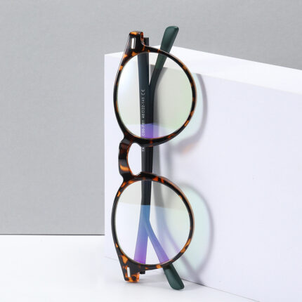 Lunettes rétro de lumière bleue