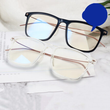 Lunettes anti lumière bleue à la mode pour hommes et femmes