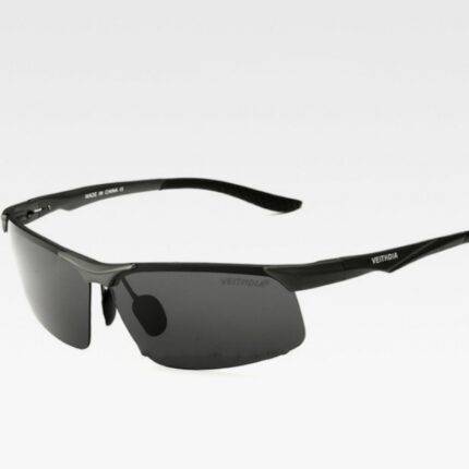 Lunettes de protection polarisées en aluminium et magnésium à la mode
