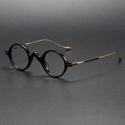 Lunettes myopes avec monture en titane pur à la mode pour hommes