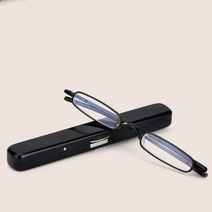 Lunettes de lecture en métal ultra-légères anti-rayons bleus