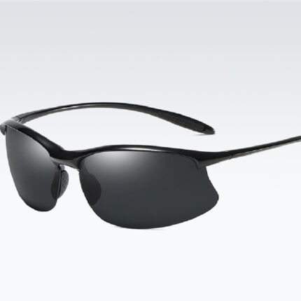 Lunettes de soleil à monture semi-rimless