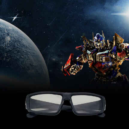 Lunettes stéréoscopiques 3D rétro carrées