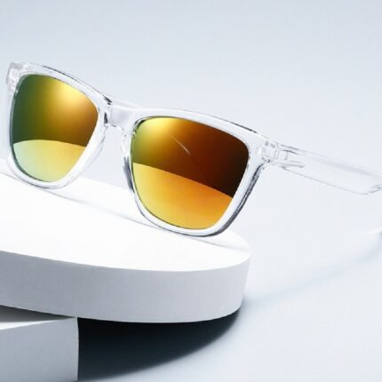 Lunettes rétro artistique unisexe de style tendance
