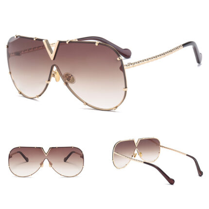 Lunettes de personnalité sans cadre tendances pour hommes et femmes