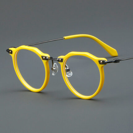 Lunettes rétro à verres optiques à la mode pour hommes et femmes