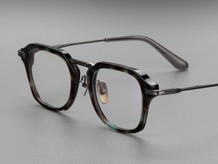 Lunettes en titane pur à la mode pour hommes et femmes