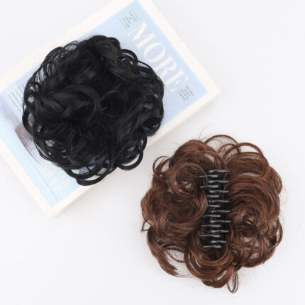Élastique moelleux pour chignon de cheveux