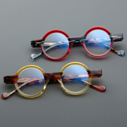 Lunettes en acétate de style rétro à la mode