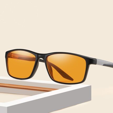Lunettes anti-myopie à cadre carré rétro