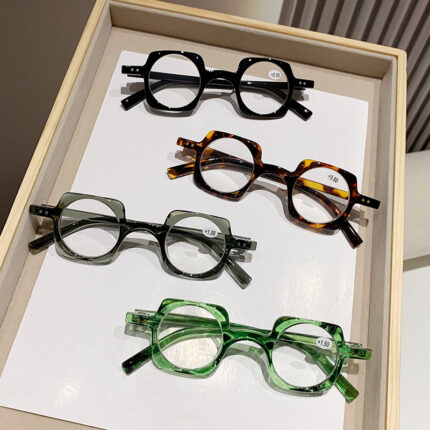 Lunettes presbytes anti-lumière bleue à monture rétro