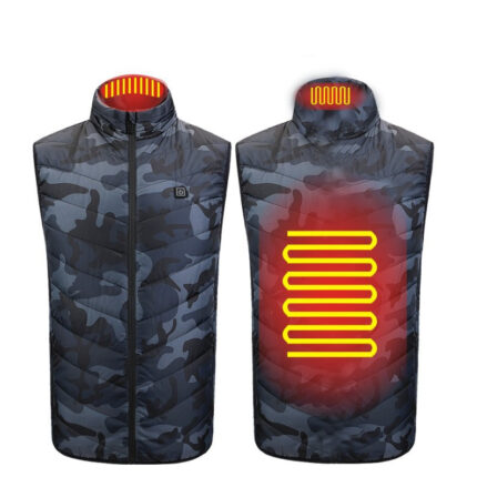 Gilet chauffant lavable