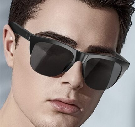 Lunettes de soleil sans fil avec casque Bluetooth tactile