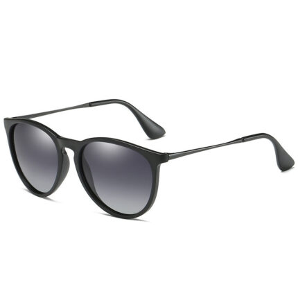 Lunettes de soleil rétro polarisées simples à la mode