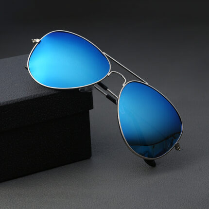 Lunettes de soleil polarisées à double faisceaux à la mode pour hommes et femmes