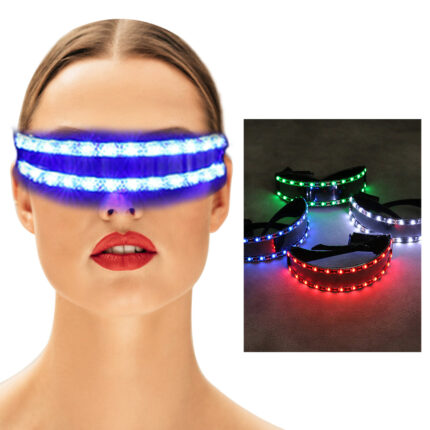 Lunettes lumineuses tendances et à la mode pour hommes et femmes